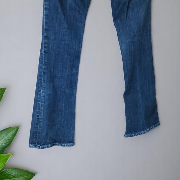 Rock Revival Heather Boot Cut Jeans Size 27 Y2K Sequin Back Pockets Fleur-de-Lis - Picture 4 of 16